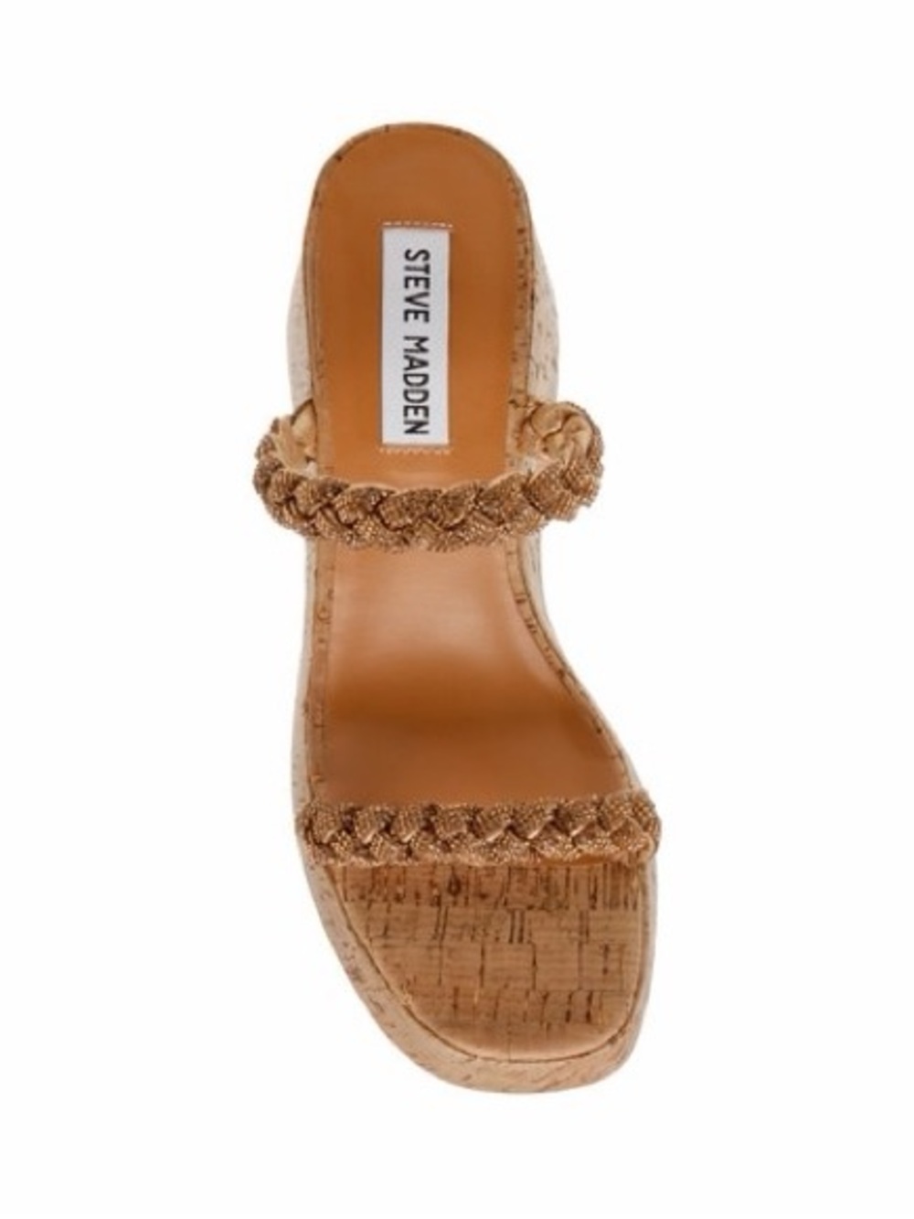 Steve Madden Danya-In Gold Wedges Size 9 NWOB - Picture 2 of 11
